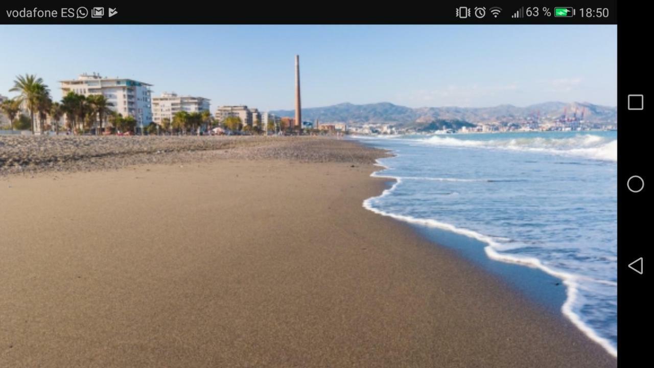 Malaga Playa,Centro ,Bus Y Metro Apartment Bagian luar foto